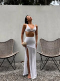 Sexy Low Waist Micro Biquini With Skirt Set Women Swimwear Luxury Mujer Bandage Bikini Swimsuit Fashion Lady Bathing Suit Outfit
