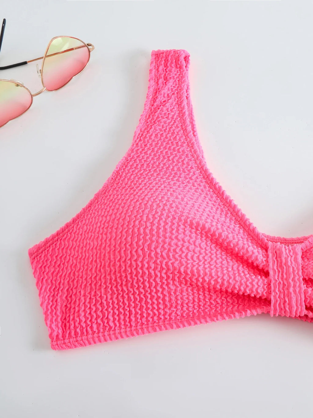 High Waist Bikini 2026 Women Sporty Swimsuit Solid Sexy Striped Swimwear Female Bathers Bathing Swimming Swim Suit Beachwear