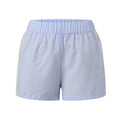Women's Loose Shorts Elastic Waist Plaid Print Wide Leg Short Pants Summer Casual Daily Beach Athletic Wear