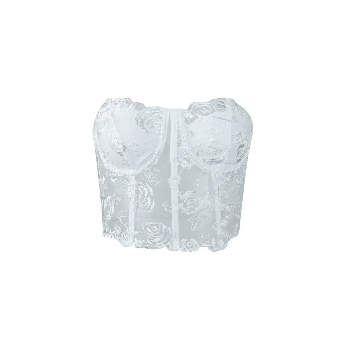Phantasy Sexy Lace See through Crop Top Women Fashion Floral Embroidery Black Tank Top Night club Dress up 2026 Summer Outfit