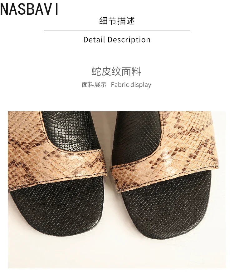 NASBAVI Brand New Ladies Peep Toe Summer Sandals Fashion Mixed Colors Chunky High Heels Women Sandals Party Woman Shoes 35-45