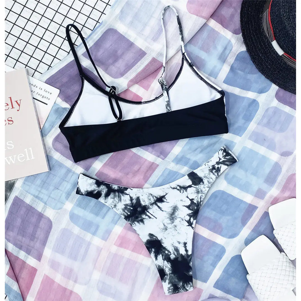 14 Color S - XL Sexy Leopard Bikini Women Swimwear Female Swimsuit Two-Pieces Bikini Set Brazilian Bather Bathing Suit Swim V871