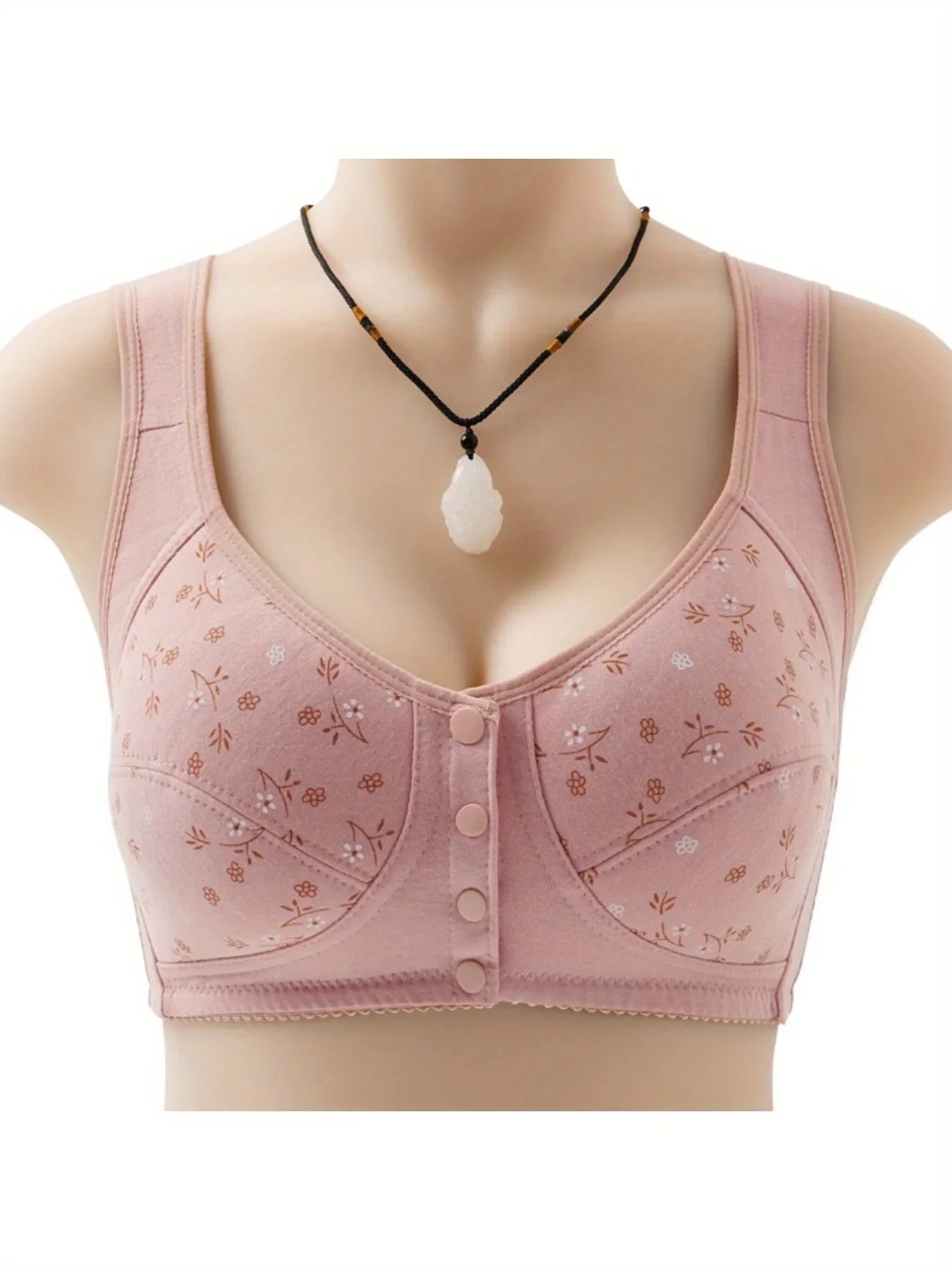 7pcs Elegant Lace Push Up Bras Set, Seamless Breathable Lace Bras for Plus Size Women, All-Day Wear, Multi-Occasion Outfits