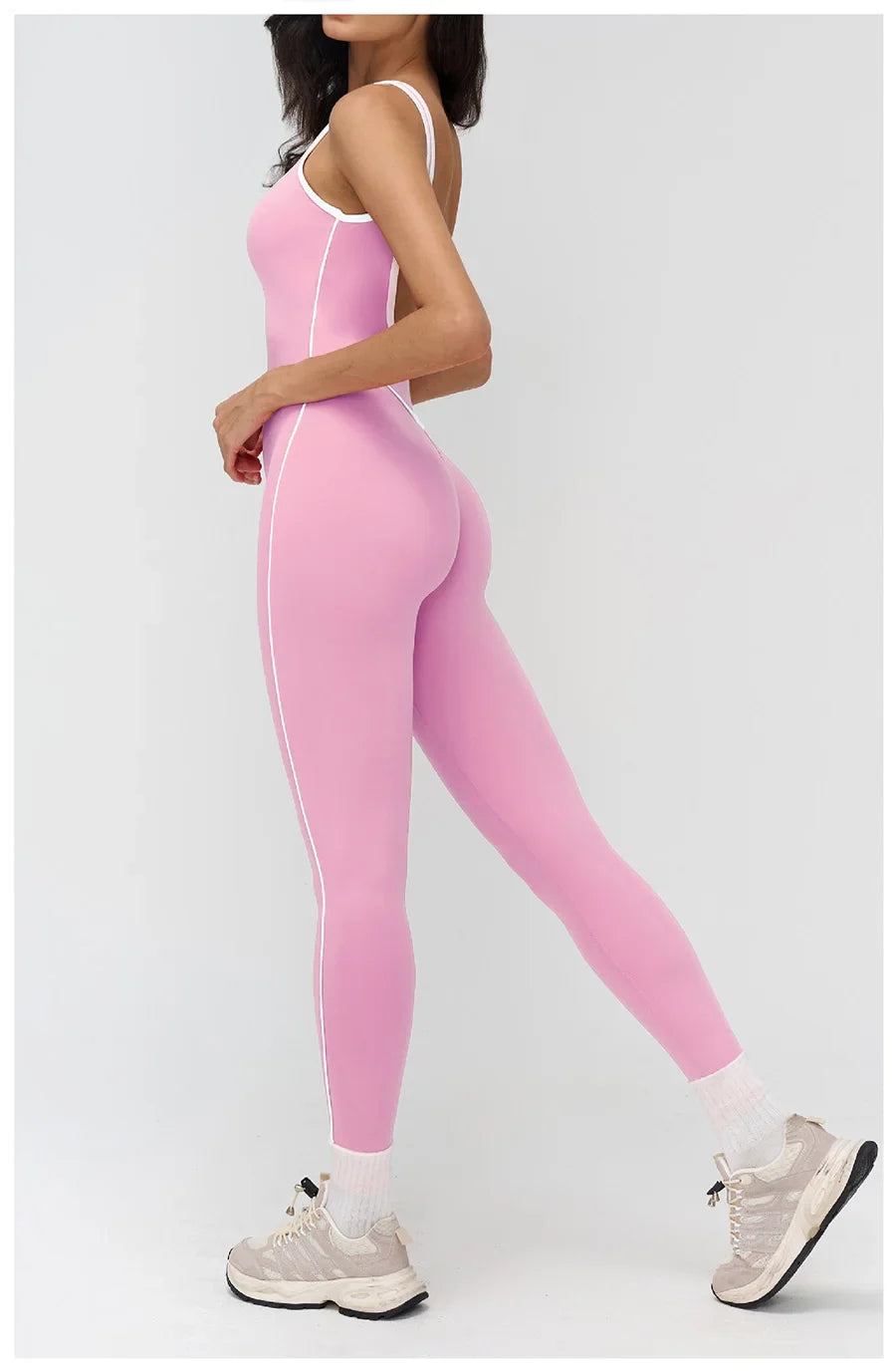 Women Jumpsuit Gym Set Yoga Suit Back Cross Sportswear Sports Jumpsuit Fitness Dance Performance Rompers Workout Bodysuits