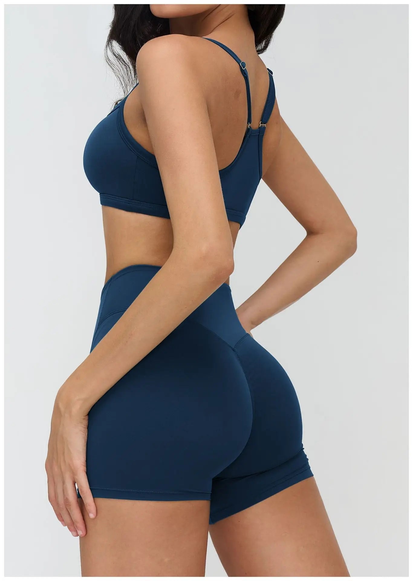 Beautiful Back Women Workout Bra Fitness Underwear Tights Yoga Vest High Strength Shockproof Gym Sports Top Push Up Chest Pad
