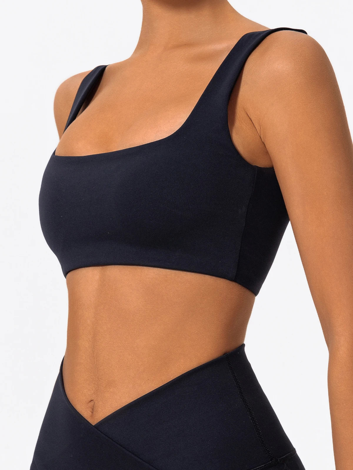 Hearuisavy Summer High Quality Sports Bra Push Up High Impact Gym Underwear Women Breathable Yoga Clothes Fitness Workout Top