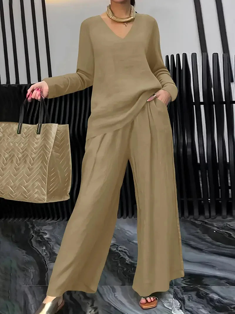 Hot selling women's spring and summer suits women's casual travel suits loose and comfortable suits
