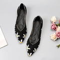 Women's Shoes Mesh Breathable Pointed Toe Flat 2026 Fashion Soft Bottom Knitted Shoes Female Casual Slip on Footwear Loafers