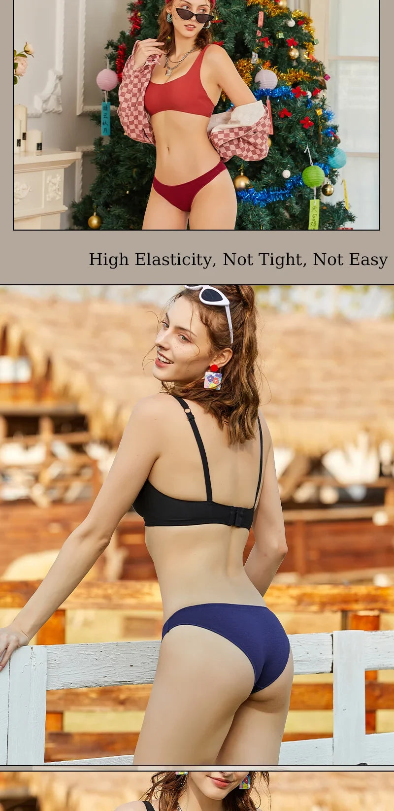 3Pcs Women's Cotton Seamless Briefs Intimates Women Sexy Panties Solid Color Breathable Underwear Female Low Waist Soft Lingerie