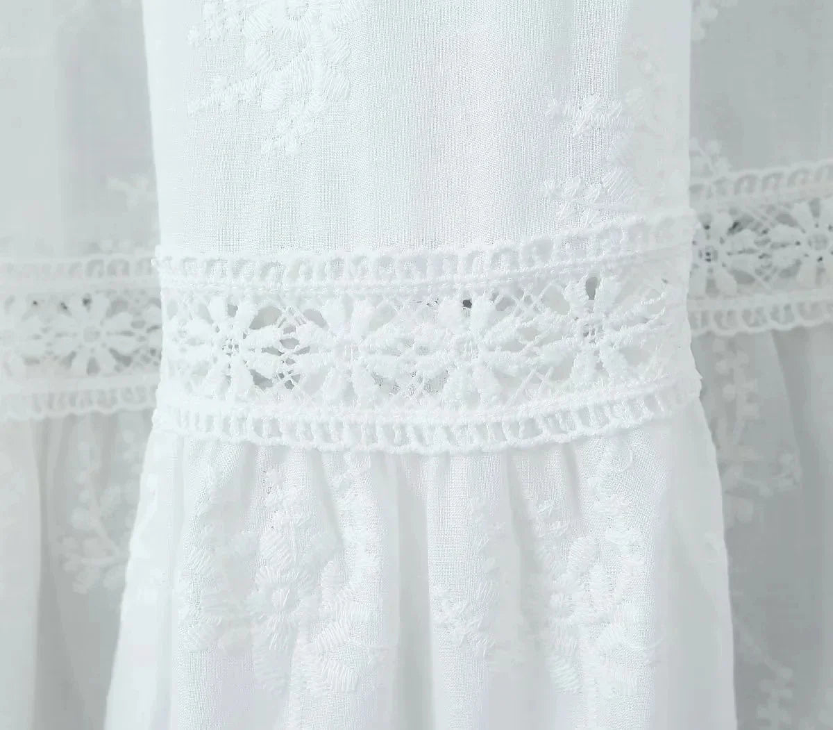 Lace Skirt Set Dress Summer Women Beach Holiday Sexy Cotton Matching Set Outfits Spring White 2 Pcs Vestidos Female Set 2025