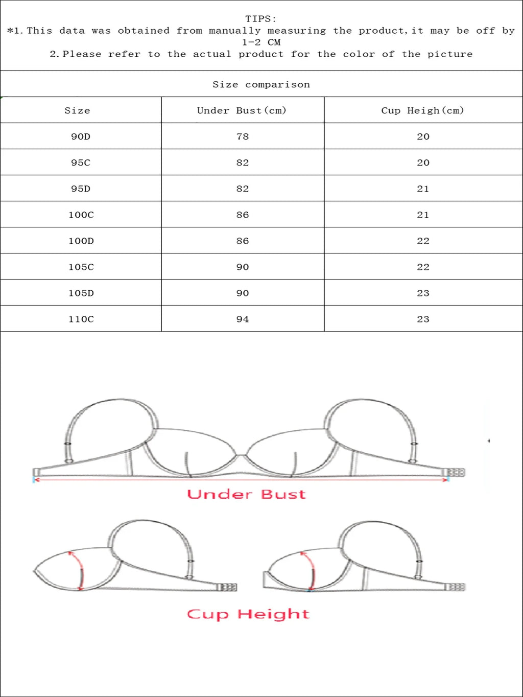 European and American style plus size pull up bra, black lingerie sexy Lingerie 3/4 cup daily oversized underwear MR3460