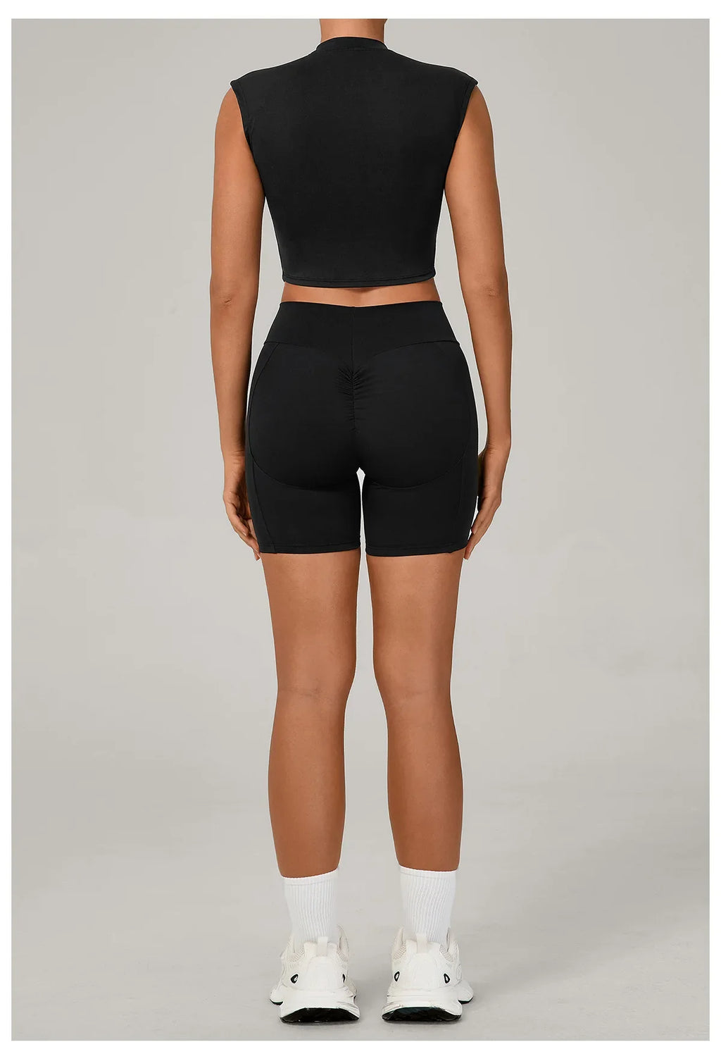 Naked Yoga Sets Women Quick Drying Slim Sports Shirt Fitness Suit Outdoors Sport High Waist Shorts Tight Running Workout Clothes