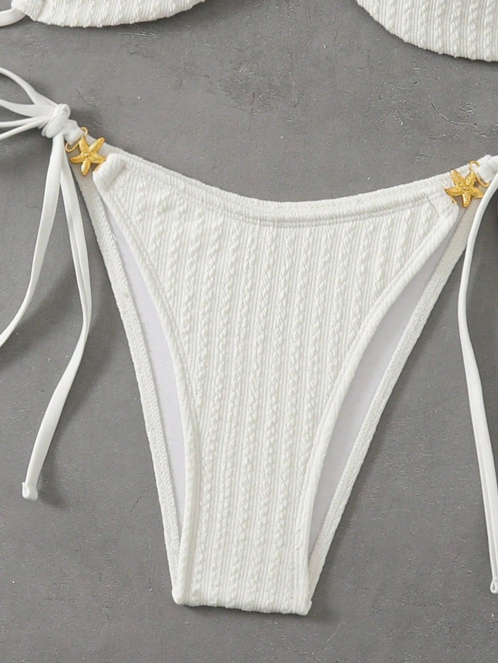 Solid Split Swimsuit Women 2 Piece Triangle Bandage High Cut Thong Bikini Push Up Summer New Sexy Bathing Suit Beachwear