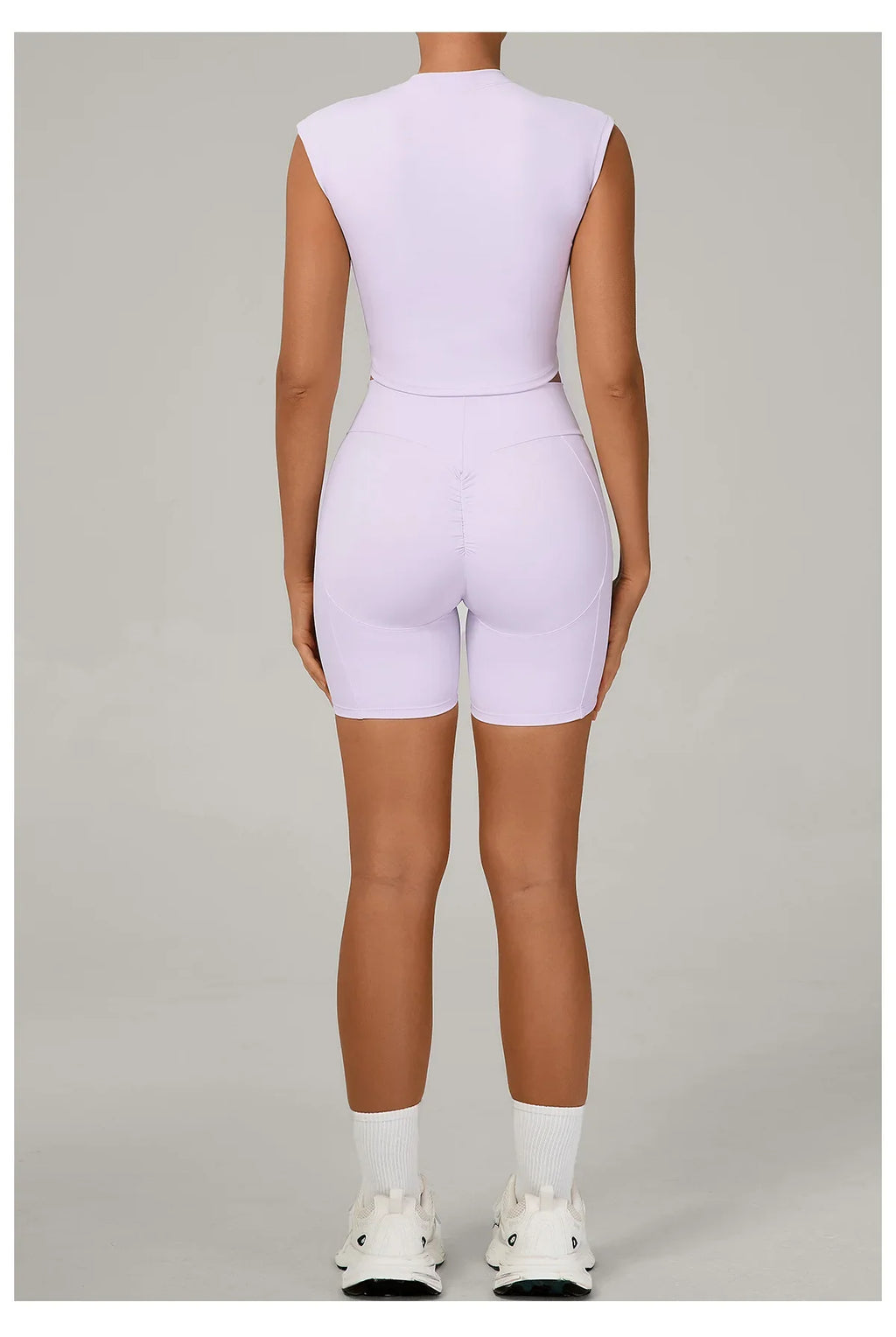 Naked Yoga Sets Women Quick Drying Slim Sports Shirt Fitness Suit Outdoors Sport High Waist Shorts Tight Running Workout Clothes