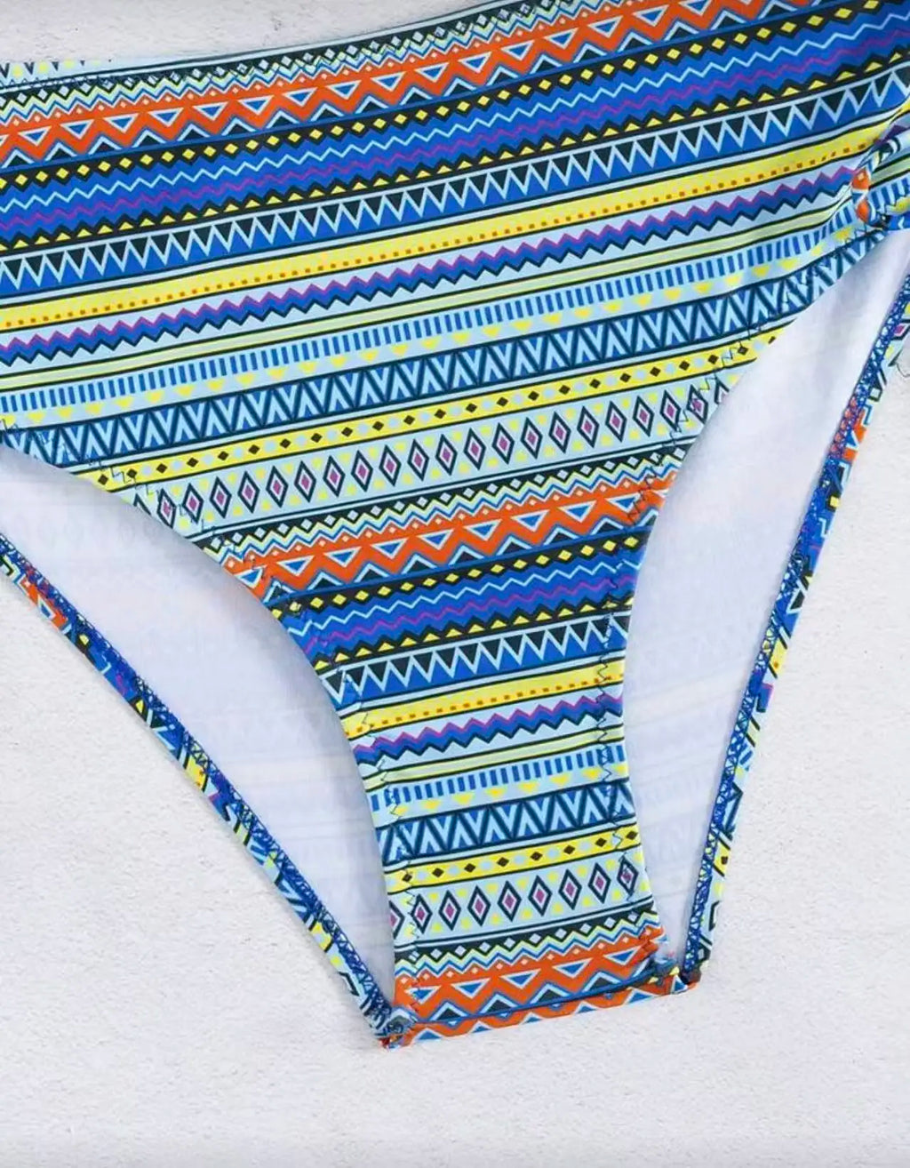 2026 Strappy Drawstring High Waist Bikini Women Stripe Swimwear Female Sexy Swimsuit Bather Bathing Swimming Swim Suit Beachwear