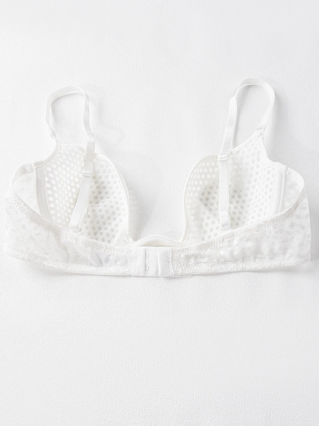 Sexy U-shaped spacer bra thin mesh Breathable underwear underwire comfortable stylish Lingerie bralette