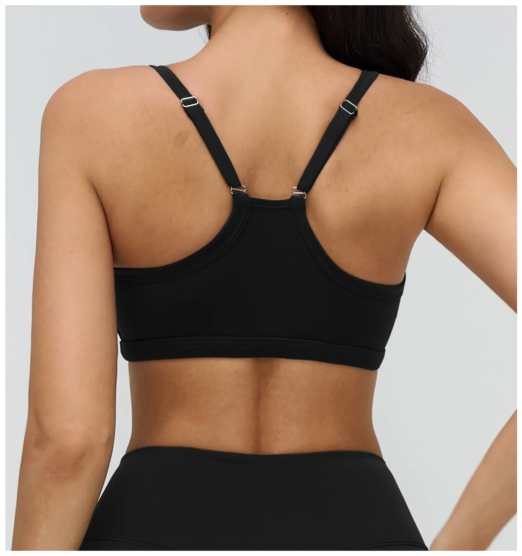 Beautiful Back Women Workout Bra Fitness Underwear Tights Yoga Vest High Strength Shockproof Gym Sports Top Push Up Chest Pad
