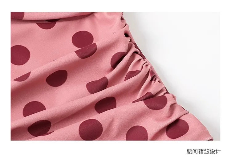 Conservative and Slimming One-piece Skirt Style Fashionable and Sexy Beach Vacation Hot Spring Swimsuit for Women