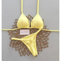 New Micro Bikinis Push Up Women Swimsuits Sexy Swimwear Brazilian Bikini Set Thong Biquini Solid Swimsuit Summer Beachwear