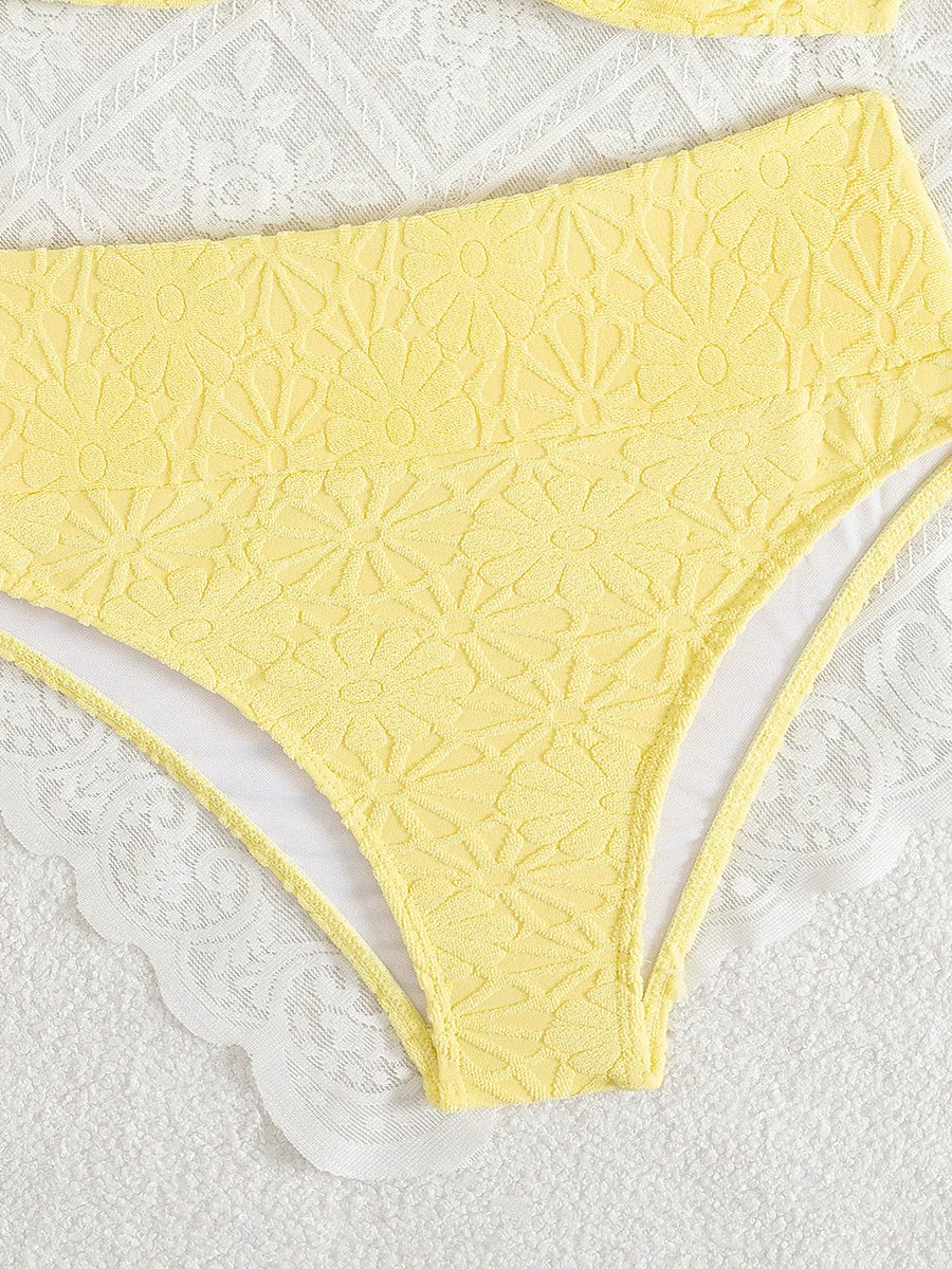 S - XL Underwired V Shaped Female Swimsuit High Waist Bikini Women Swimwear Two-pieces Bikini Set Bather Bathing Suit Swim Lady