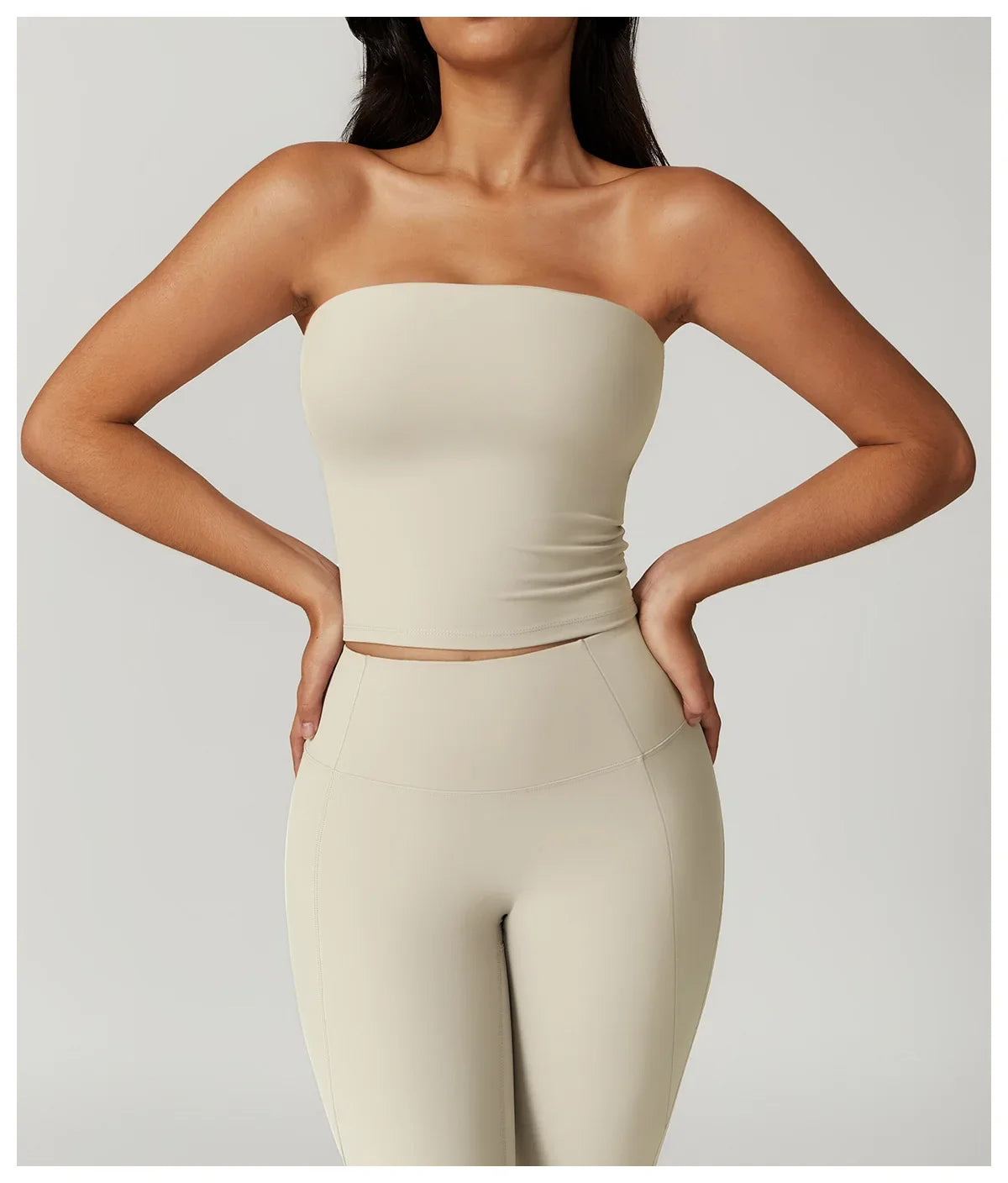 Strapless Yoga Vest for Women Underwear Sexy Beautiful Back Sports Bra for Women's Gym Shock-absorbing Quick Drying Fitness Top