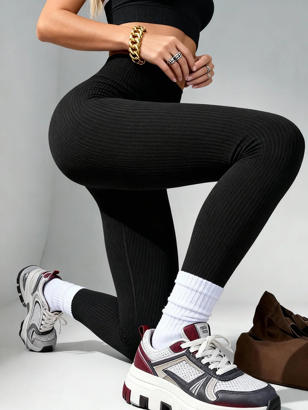 Women Sports Leggings Seamless Yoga Pants w/Tummy Control Sportswear Woman Gym Leggings Women's Trousers Fitness Female Clothing