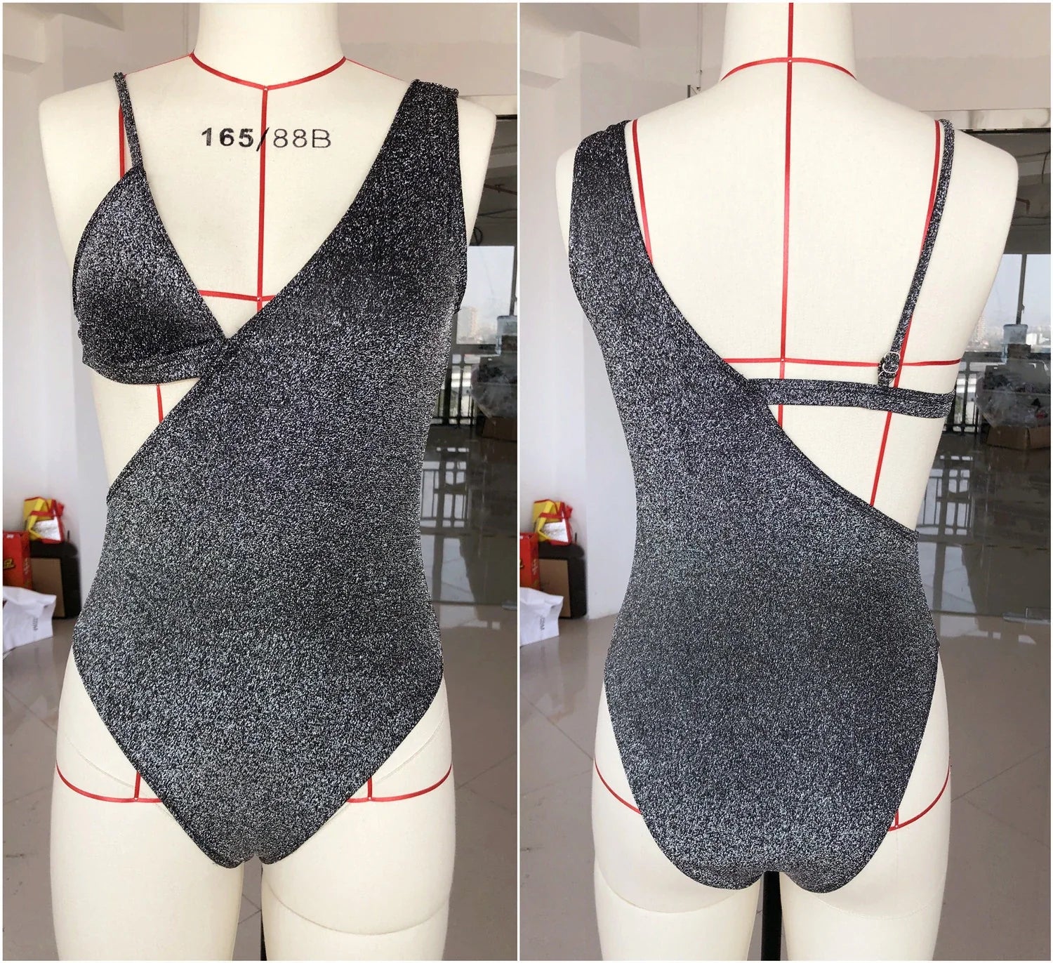 3 Colors Sexy One Piece Swimsuit Swimwear Women Hollow Solid One-piece Bathing Suit Beachwear Banadores Mujer 2026 Bikinis Mujer