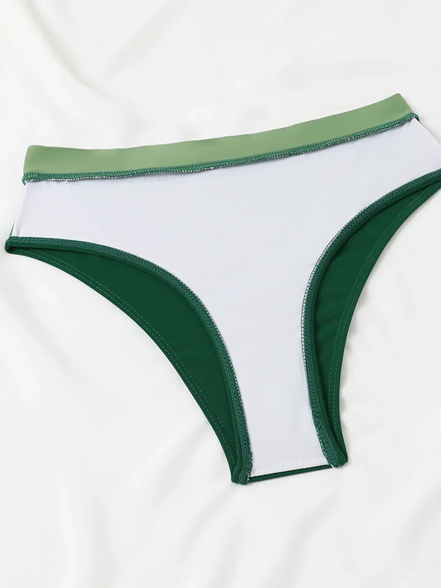 2026 Strappy Bikini High Waist Swimsuit Women Sexy Solid Swimwear Female Bathers Swimming Bathing Swimming Swim Suit Beachwear