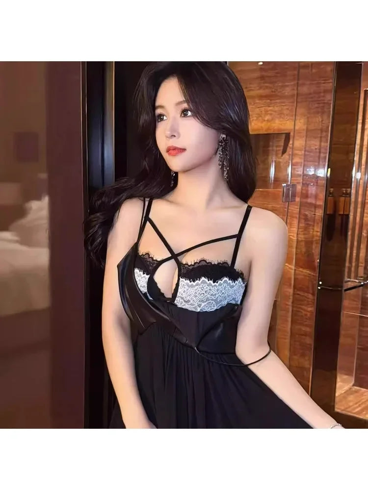 MOYISU Push Up Bra for Small Bust - French Chic Lace Bralette Set, Wireless Comfort Support Anti-Sag Underwear for Petite Women