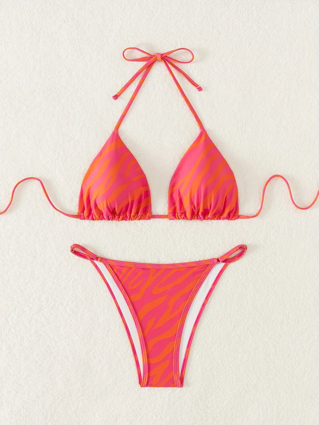 ZTVitality Print Women Swimsuit Sexy Bikini 2022 New Arrival Biquini Padded Bra Low Waist Beach Swimwear Brazilian Bathing Suit