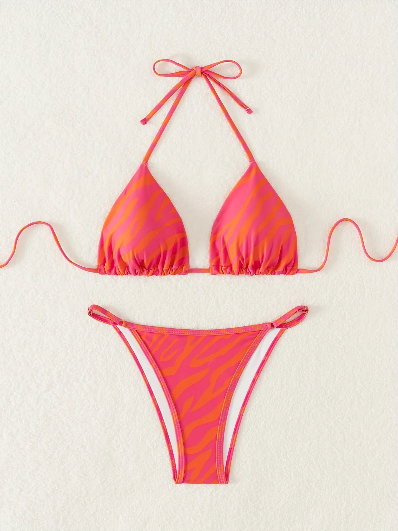 ZTVitality Print Women Swimsuit Sexy Bikini 2022 New Arrival Biquini Padded Bra Low Waist Beach Swimwear Brazilian Bathing Suit