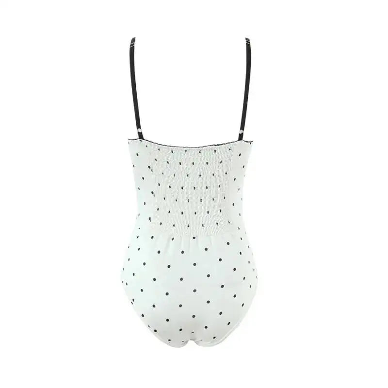 Sexy polka dot camisole for women, 2026 spring/summer design, slim-fit outerwear bodysuit JOXC