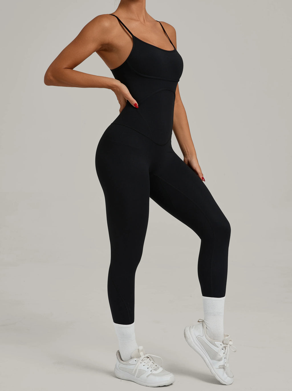 Padded One-Piece Yoga Clothes Sportswear Women's Gym Push Up Workout Clothes Fitness Sports Fitness Wear Yoga Jumpsuit