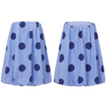 Women Mini Dress Dot Print Backless Tube Dress Summer Party Fashion Casual Strapless Dress