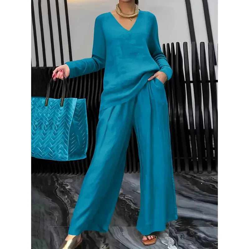 Hot selling women's spring and summer suits women's casual travel suits loose and comfortable suits