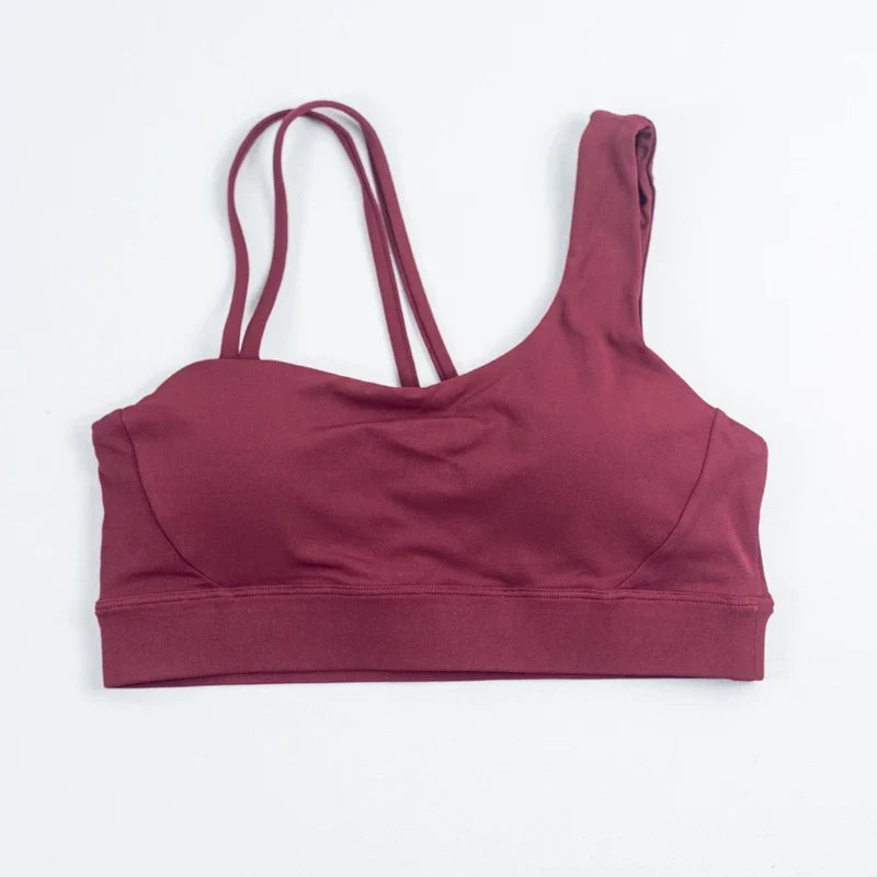 DIAS FIT JOY Women's Breathable Yoga Bra with Removable Padding for Gym And Home Workouts Comfortable Supportive Fitness Bra