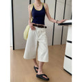 Sports vest U-neck slim fit camisole bottoming T-shirt