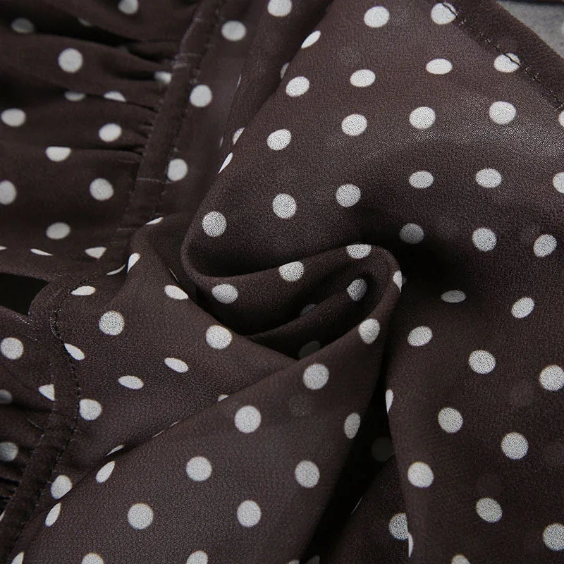 Y2k Style Polka Dot Tank Top Women Sexy Deep V neck Backless Women's Tanks Fashion Night club Outfit Lady 2026 Summer Dress up