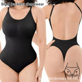 Phantasy Backless Shapewear Thong Bodysuits Sexy Women's Clothing Casual Tops Seamless Bodycon for Women Seamless Bodysuit