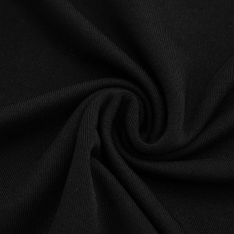 FDYOUI Women 2026 Summer Sleeveless Hollow Out Slim Mini Dress Sexy Package Hip Short Party Night Club Dresses Black Streetwear