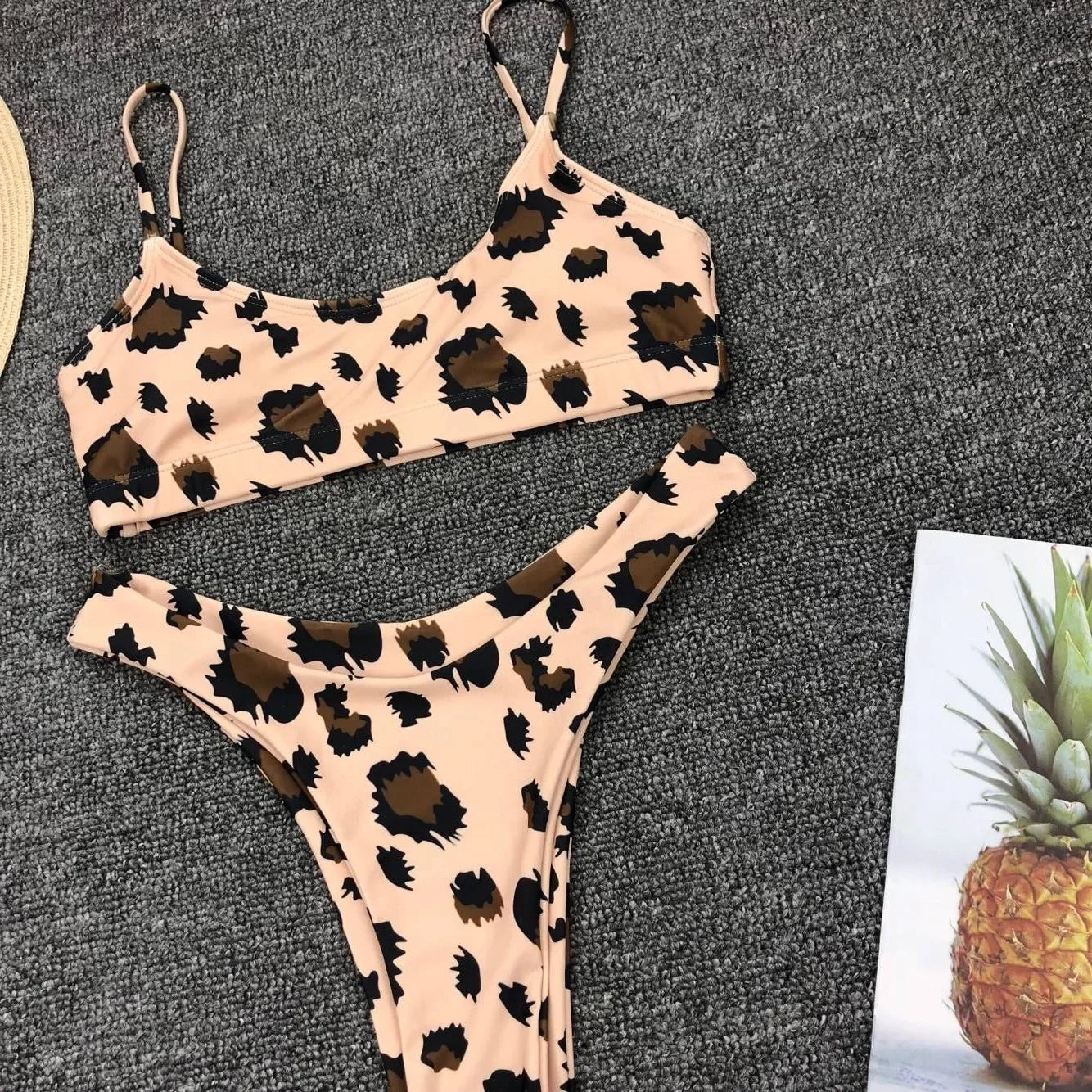 2026 Snake Leopard Brazilian Bikini Female Swimsuit Women Swimwear Two Pieces Bikini Set High Cut Bathing Suit Swim Beach Wear