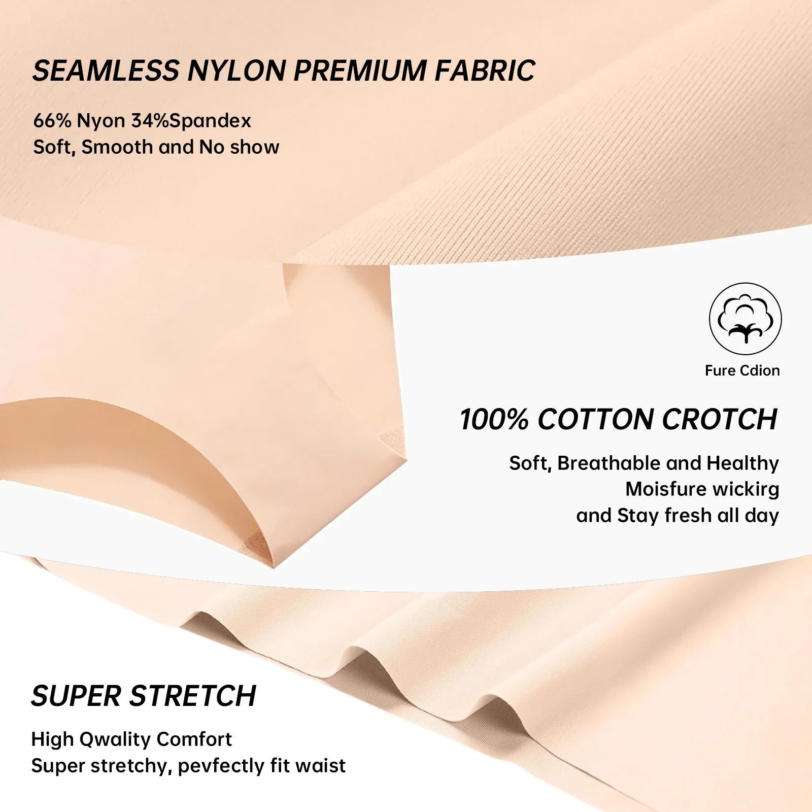 7 Pack Women's Sexy Bra Panties Set Front Closure Seamless Push-Up Wireless with Removable Padding Basic T-Shirt Lingerie