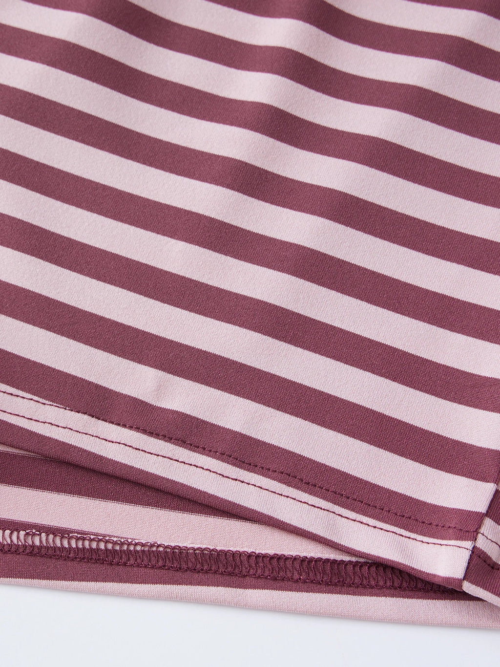 Women's Summer Striped Short Outfits Casual Stylish Short Sleeve Tee Tops and Shorts 2 Pcs Sets Daily Casual Sporty Loungewear