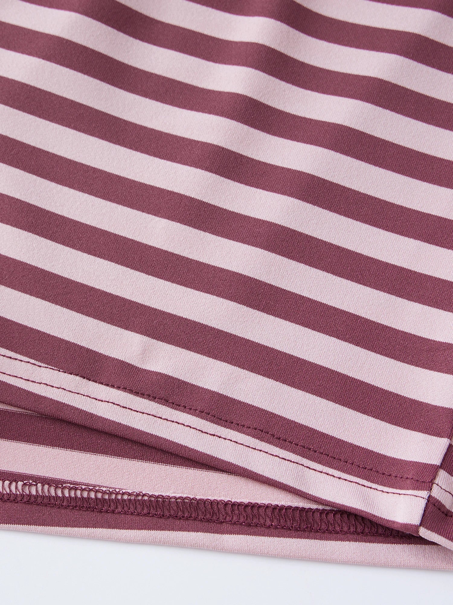 Women's Summer Striped Short Outfits Casual Stylish Short Sleeve Tee Tops and Shorts 2 Pcs Sets Daily Casual Sporty Loungewear