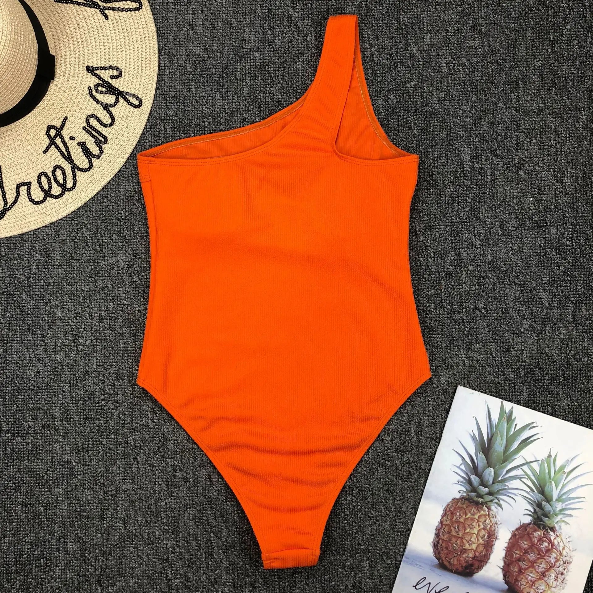 2023 Vintage Swimsuit Women One Piece Ruffle Strap Swimwear Female Push Up Monokini Padded Beach Bathing Suits Black Bodysuits