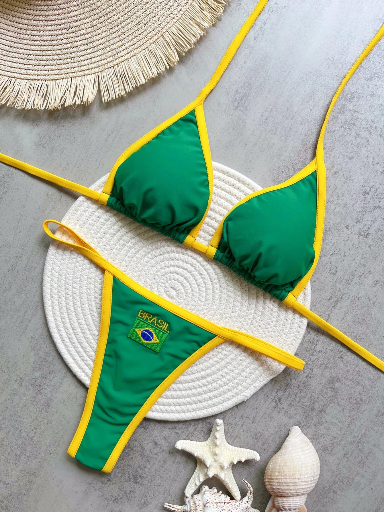 Extreme Mini Micro Brazilian Bikini Women Swimwear Female Swimsuit Two-pieces Bikini Set Thong Halter Bathing Suit Swim Lady