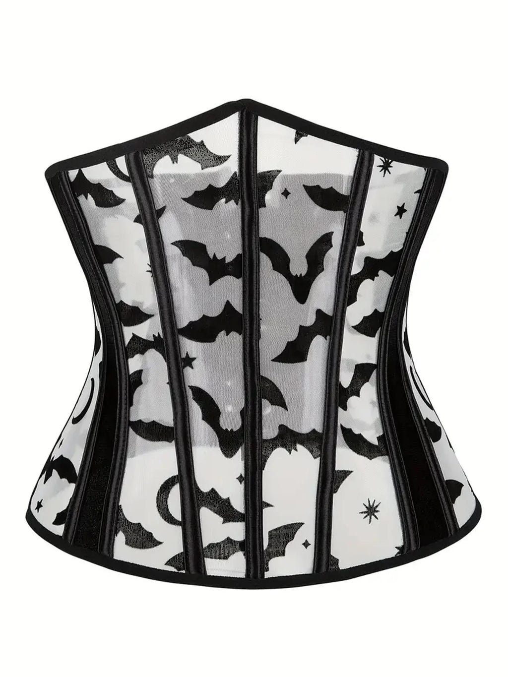 Royal corset body-shaping corset undergarment thin and breathable summer style with a cinched waist and plastic-boned mesh sexy