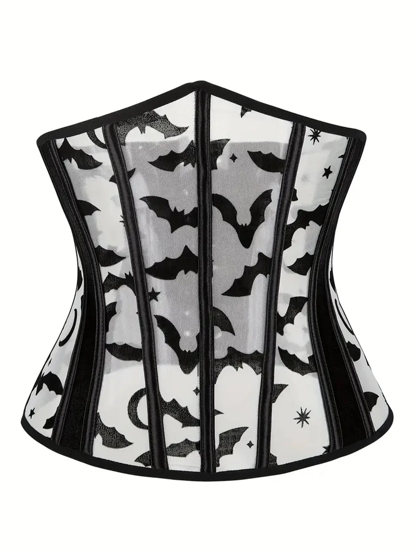 Royal corset body-shaping corset undergarment thin and breathable summer style with a cinched waist and plastic-boned mesh sexy