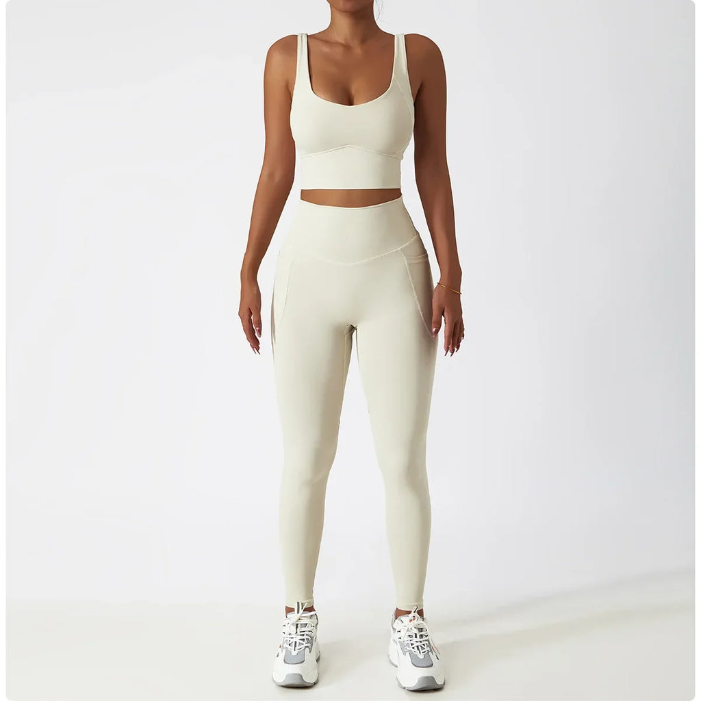 Comfort SkinFriendly Sports Bra With Chest Pad Tank Top Women Gym Fitness Running Yoga Bra Stretch Pull Up Vest Underwear Women