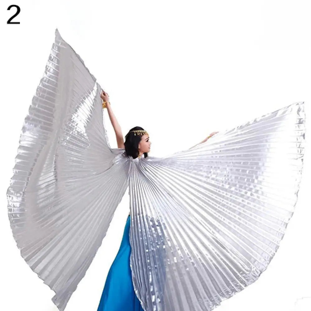 Women Fashion Egyptian Egypt Belly Dance Professional Costume Wing Belly Dance Accessories Stage Performance Wear